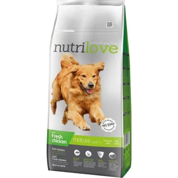 Krmivo pro psa Nutrilove Mature Fresh Chicken