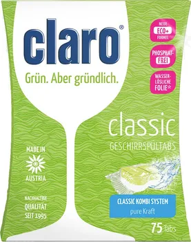 Tableta do myčky Claro Eco Clasisic tablety 75 ks