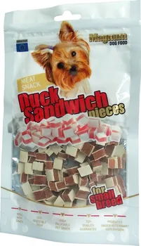 Pamlsek pro psa Magnum Duck Sandwich Pieces 80 g