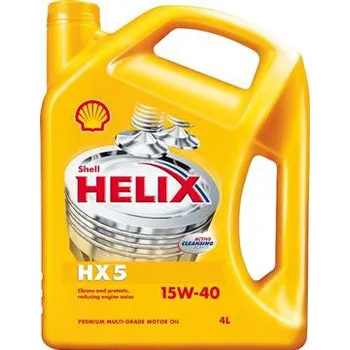Provozní kapalina Shell Helix HX5 15W40 (4 lt)