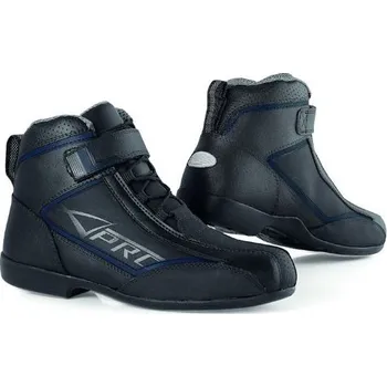 Moto obuv ROMA - nízké černé motocyklové boty A-Pro - 41