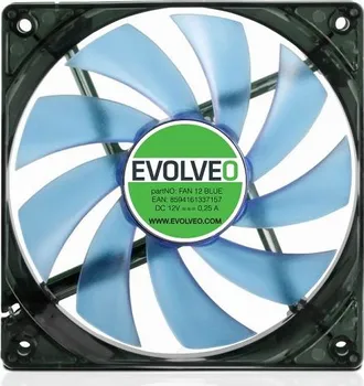 PC ventilátor Evolveo FAN 12 BLUE