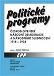 Politické programy Československé…