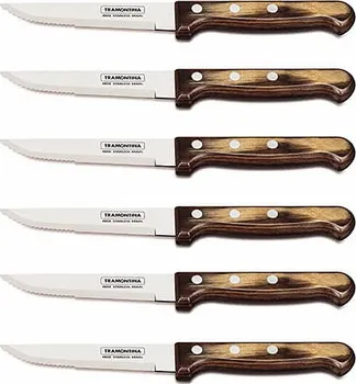 Kuchyňský nůž Tramontina Gaucho tmavé dřevo 6 ks