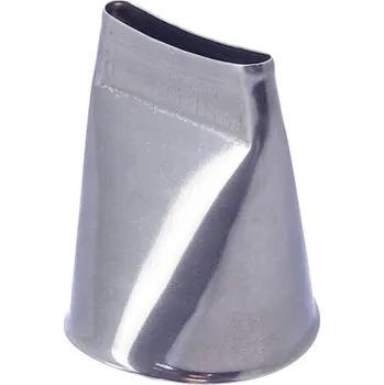 De buyer | cukrářská koncovka zdobící, lisovaná plochá 30x5 mm (koncovka na zdobení dortů, cukroví)