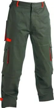 montérky Australian Line Desman kalhoty 2v1 šedé/oranžové 