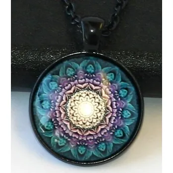 Řetízek Řetízek Fashion Jewerly - Amulet Mandala, Květ, Lotos, Yoga, Namaste 2071