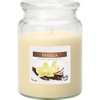 Svíčka Bispol Aura Maxi vonná svíčka ve skle 500 g