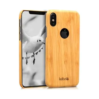 Pouzdro na mobilní telefon Pouzdro pro Apple iPhone X - světle hnědá