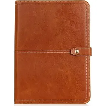 Pouzdro na tablet BOOK Pouzdro na tablet 7" - 7,9", se stojánkem koženkové - Hnědá