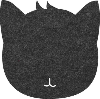Podložka pod myš KOČKA - Tmavě šedá