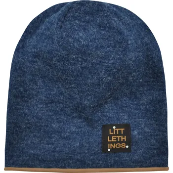 Čepice modrá pleteninová trpasličí čepice