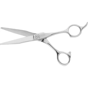 Kadeřnické nůžky Kadeřnické nůžky Sibel Cisoria Luxury O550 5,5" - stříbrné (7097655) + dárek zdarma