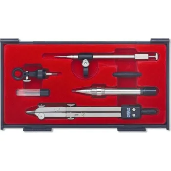 Kružítko Souprava technických kružítek 6 dílná sada Koh-i-noor 06168