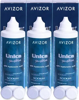 Roztok na kontaktní čočky Avizor Unica Sensitive 1050 ml