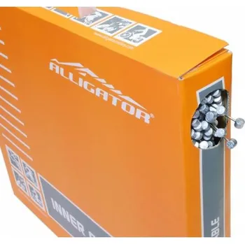 Lanko pro jízdní kolo lanko Alligator nerez brzdové box 100ks