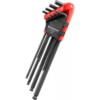 Klíč FACOM Sada metrických zástrčných klíčů Imbus s kuličkou 83S.JP9AL