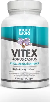Přírodní produkt Kiwu Wuki Vitex agnus castus extrakt 2:1 500 mg 90 cps.