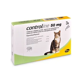 Antiparazitikum pro kočku Zoetis Controline Cat 3 x 0,5 ml
