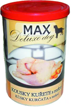 Krmivo pro psa Falco Max kousky kuřete s mrkví 400 g