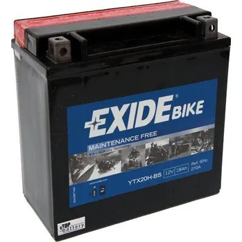 Motobaterie Exide Bike Maintenance Free YTX20L-BS 12V 18Ah 260A