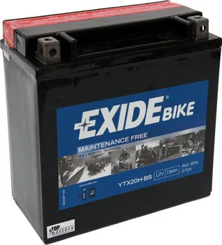 Motobaterie Exide Bike Maintenance Free YTX20L-BS 12V 18Ah 260A