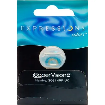 Kontaktní čočky Recenze CooperVision Expressions Colors Hazel nedioptrické (1 čočka) 