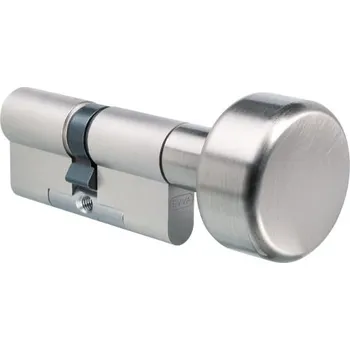 Vložka do dveří EVVA Bezpečnostní cylindrická vložka EPS s knoflíkem (RC 4) Rozměr: 31/36