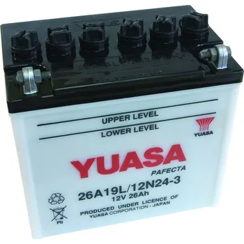 Motobaterie Yuasa 12N24-3A 12V 24Ah
