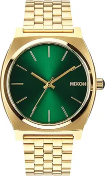 Hodinky Nixon Time Teller Gold/Green Sunray