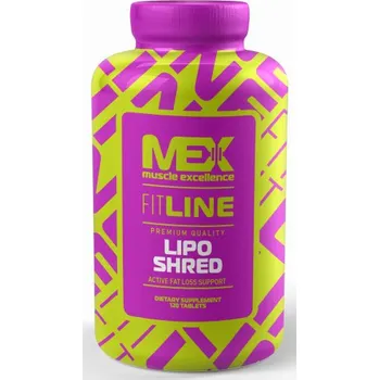 Recenze Mex Nutrition Lipo Shred 120 tbl. Spalovač tuku Recenze Mex Nutrition Lipo Shred 120 tbl.