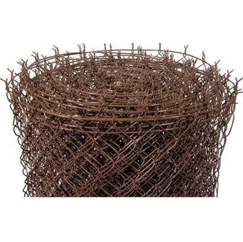 Pletivo Pilecký pletivo pozinkované s napínacím drátem oko 55 mm hnědé