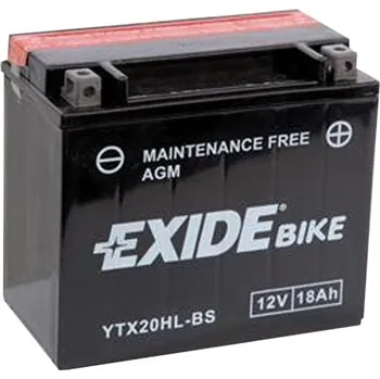 Motobaterie Exide Bike Maintenance Free ETX20HL-BS 12V 18Ah 270A