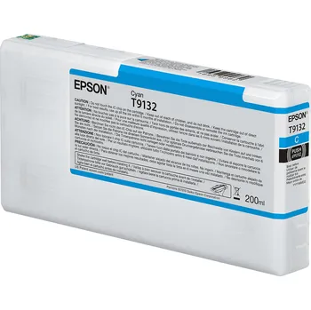 Epson azurový (cyan) inkoust, T913200, 200 objem tiskové náplně, pro Epson SC-P5000