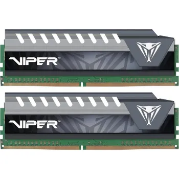 Operační paměť Patriot Viper Elite gray 16 GB (2x 8 GB) DDR4 2133 MHz (PVE416G213C4KGY)