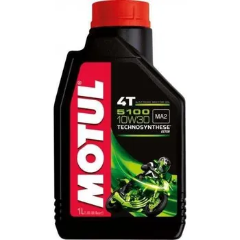 Motorový olej MOTUL 5100 ESTER 4T 10W30 1 litr, olej pro motorky HONDA SW-T 400 ABS rok 09-14