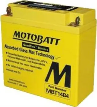 Motobaterie Motobatt MBT14B4 13Ah 12V