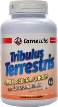 Carne Labs Mega Tribulus Terrestris + Zinek, Selen a Chróm 120 tbl. 