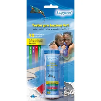 Bazénová chemie Laguna tester 4v1