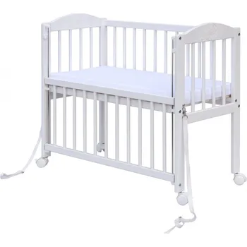 Dětská postýlka Scarlett Baby borovice se stahovacím bokem