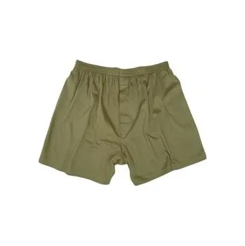 Trenýrky Trenýrky BOXER pánské ZELENÉ