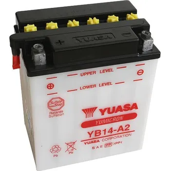 Motobaterie Yuasa YB14A-A2 12V 14Ah