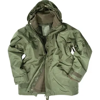 Pánská móda Bunda nepromokavá US ECWCS s vložkou FLEECE ZELENÁ L