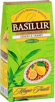 Čaj Basilur Magic Green Lemon & Honey sypaný 100 g
