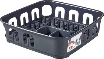 Odkapávač na nádobí Curver 31851 Essentials odkapávač nádobí čtverec tmavě šedý
