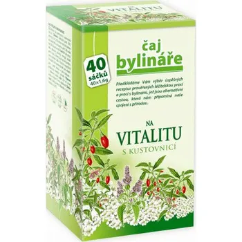 Čaj Mediate čaj Bylináře Na vitalitu s kustovnicí 40x1,6g