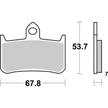 Autodíl Sifam Brzdové destičky VESRAH VD154/2JL