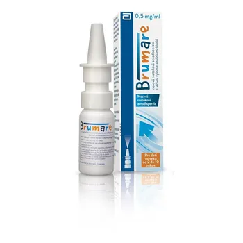 Lék na kašel, rýmu a nachlazení Brumare nosní sprej 0.5mg/ml 10 ml