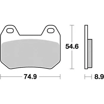 Autodíl Sifam Brzdové destičky VESRAH VD972JL