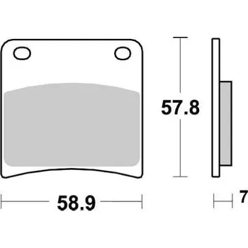 Autodíl Sifam Brzdové destičky VESRAH VD345JL